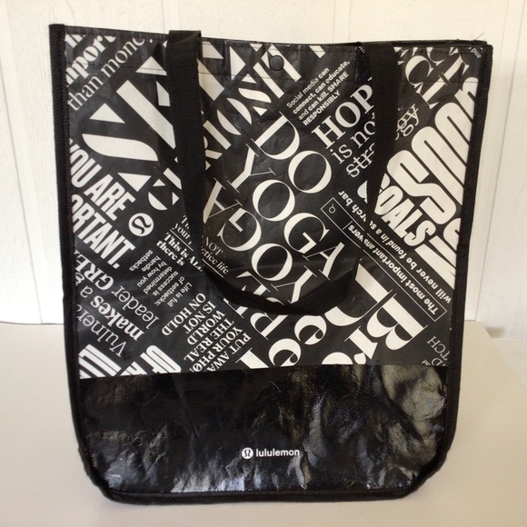 LULULEMON LARGE MANIFESTO REUSABLE TOTE BAG - Picture 1 of 16